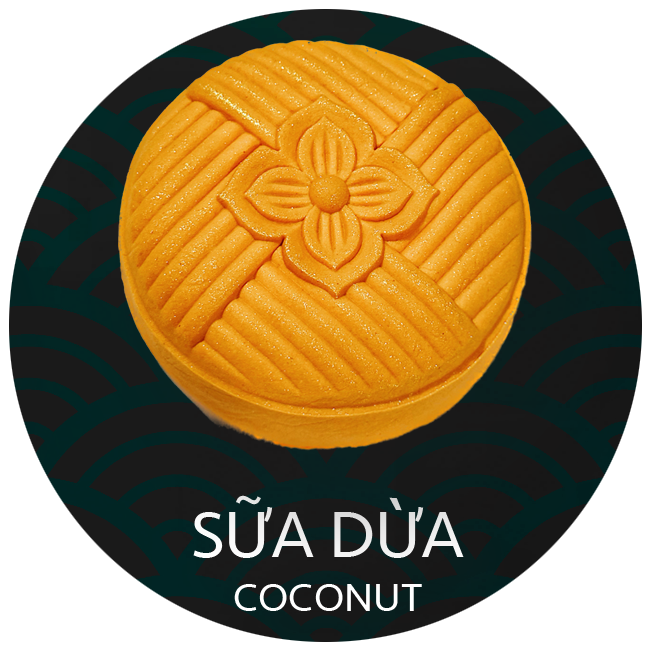 BTT Sữa Dừa (0 Trứng) - Coconut Mooncake (No Salted Egg Yolk)