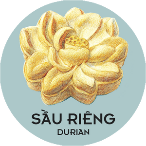 BTT Sầu Riêng (0 Trứng) -  Durian Mooncake (No Salted Egg Yolk)