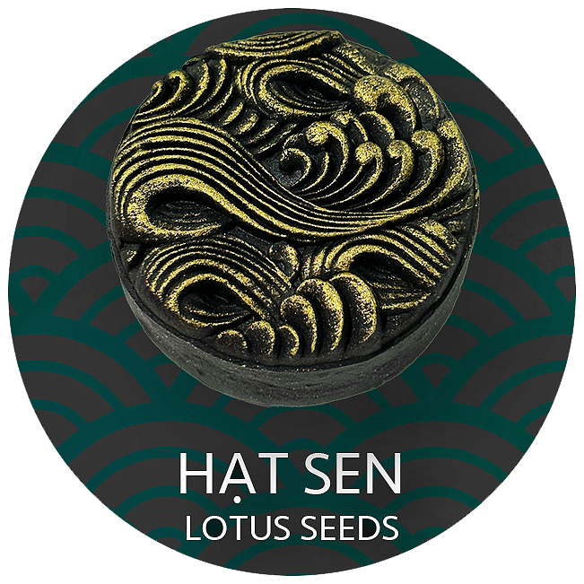 BTT Hạt Sen (1 Trứng) - Lotus Seeds Mooncake (1 Salted Egg Yolk)