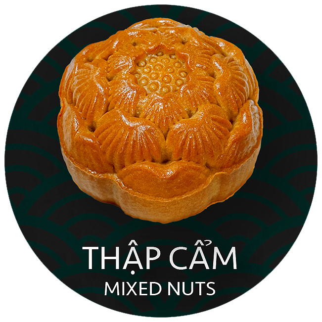 BTT Thập Cẩm (0 Trứng) -   Mixed Nuts Mooncake (No Salted Egg Yolk)