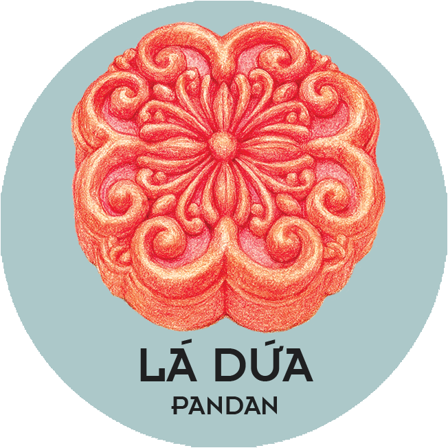 BTT Lá Dứa (0 Trứng) - Pandan Mooncake (No Salted Egg Yolk)
